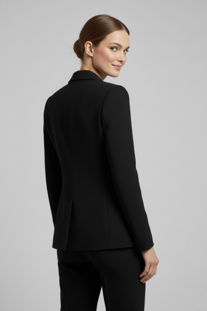 Women's Double-Breasted Button Blazer