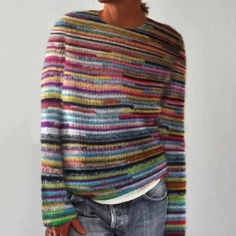 Sophie - Retro Scandinavian knitted sweater