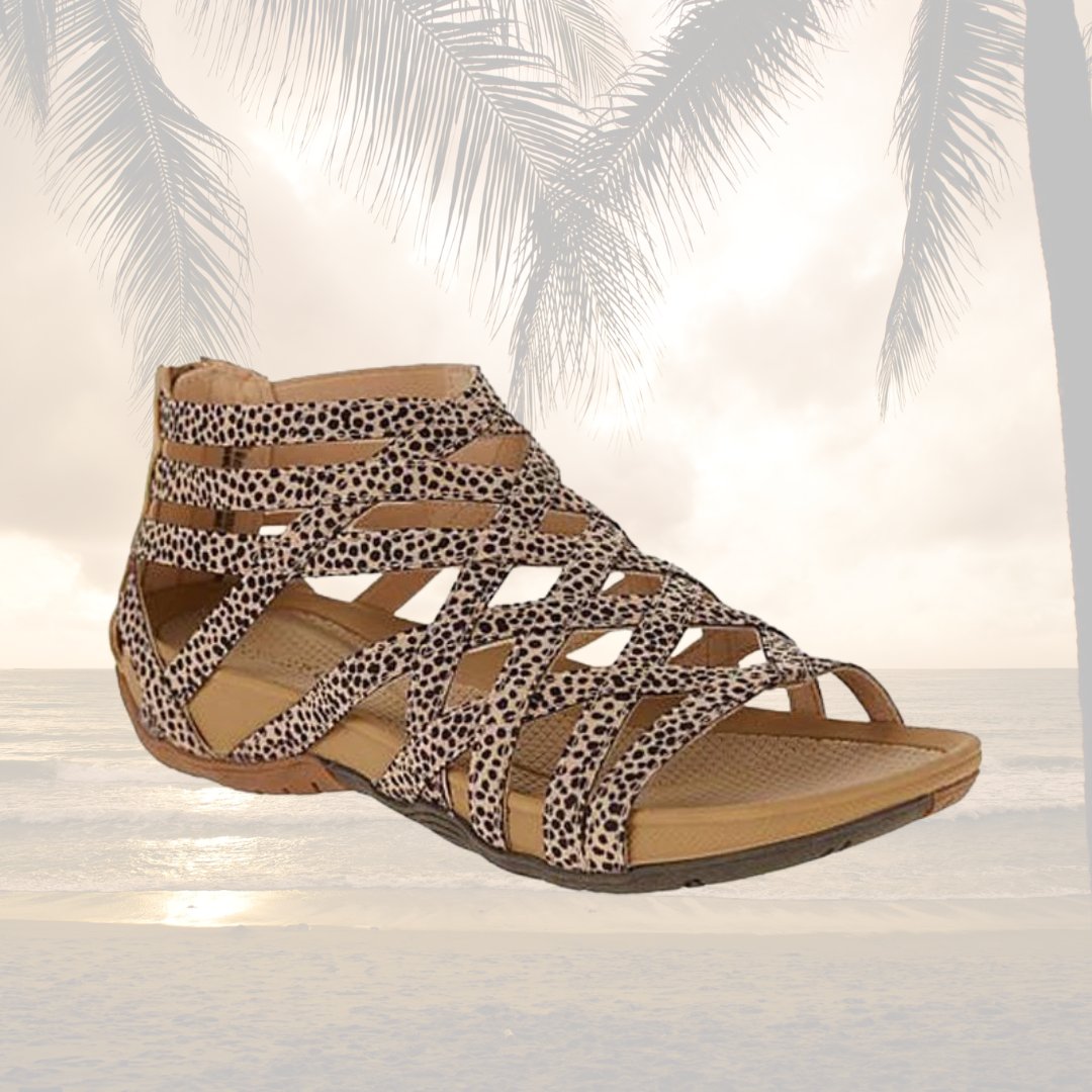 Sophia | Women's Orthopedic Adjustable Strappy Flat Sandals