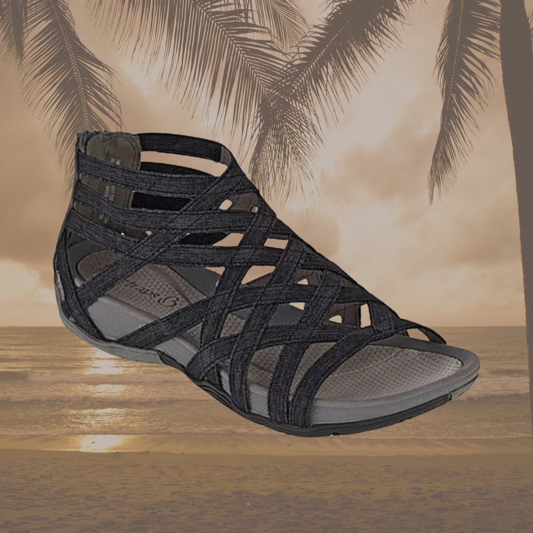 Sophia | Women's Orthopedic Adjustable Strappy Flat Sandals
