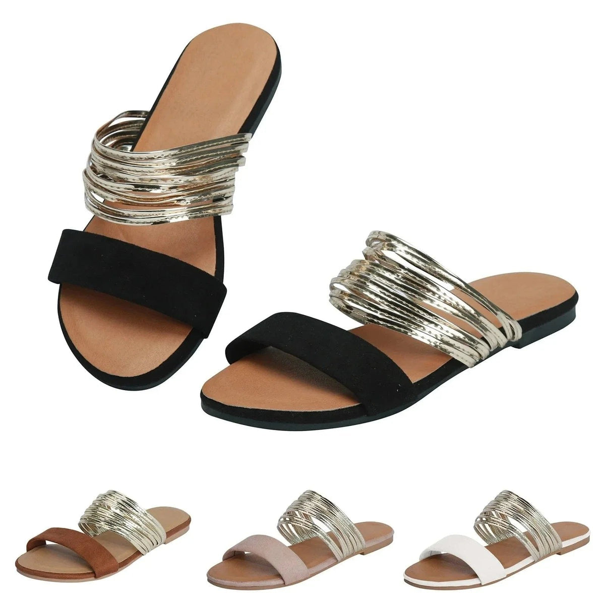 Isabella | Women's Orthopedic Memory-Foam Slip-On Sandals
